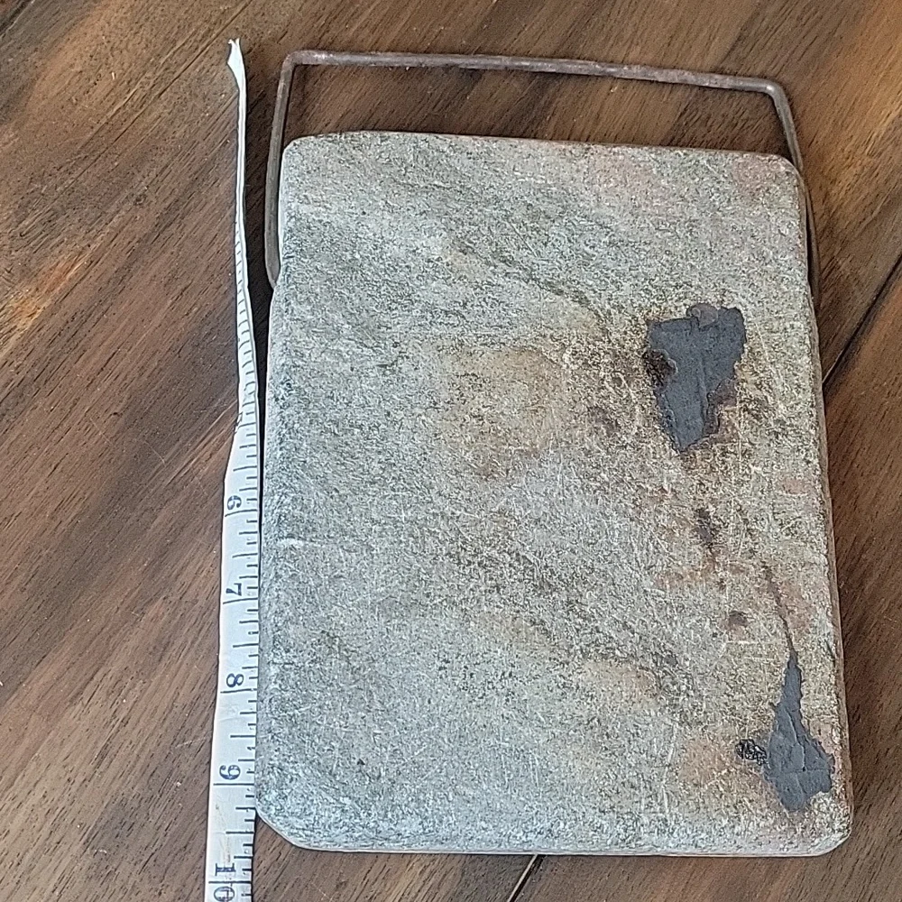 Vintage Soapstone Foot Bed Warmer - Picture 4 of 4